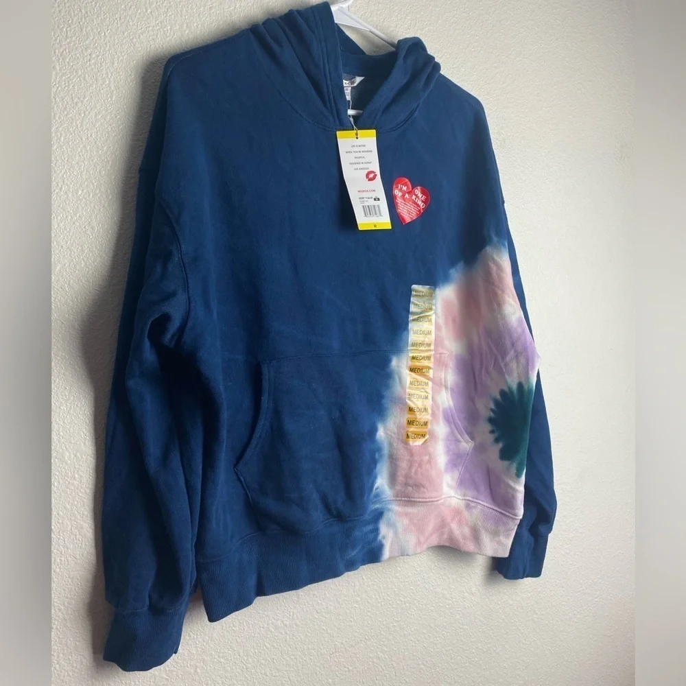 Wildfox Tie-Dye Lightweight Hoodie, New with tags,  Medium - Picture 6 of 11